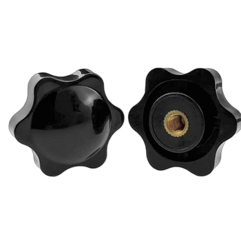 Blind hole/through hole plum blossom handle nut star glue head