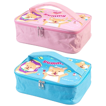 Music Buckle Lotte Box Lunch Box Lunch Bag Insulation Dining Bag Childrens Hand Lunch Elementary School Kids With Lunch Box Bag Special Boy