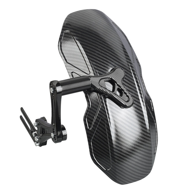 Electric vehicle rear fender shield anti-splash