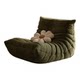 Caterpillar sofa togo casual retro chenille velvet single chair living room can lie down and sleep on the lazy sofa