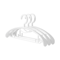 Japanese clothes hanger household clothes hanger clothes hanger seamless anti-shoulder corner clothes hanger storage artifact thickened anti-slip