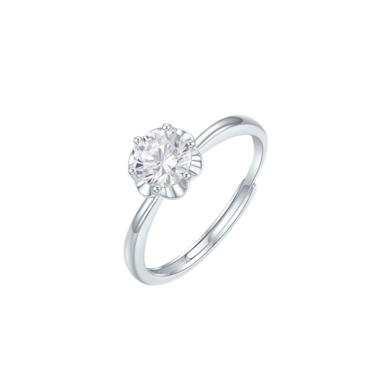 Saturday blessing ring women's ring bracelet S925 silver high-end light luxury niche holiday gift for girlfriend