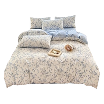 Catman cotton quilt cover single piece all-season quilt cover single pure cotton thick quilt 150x200x230 four-piece set 4