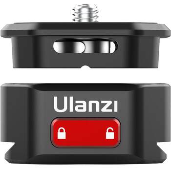 Ulanzi excellent basket Claw sharp claw Aka quick release plate universal SLR mirrorless camera stabilizer pan/tilt tripod slide rail Gopro sports camera quick release base clamp set accessories