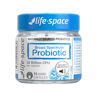 Lifespace adult broad spectrum probiotics 15 capsules