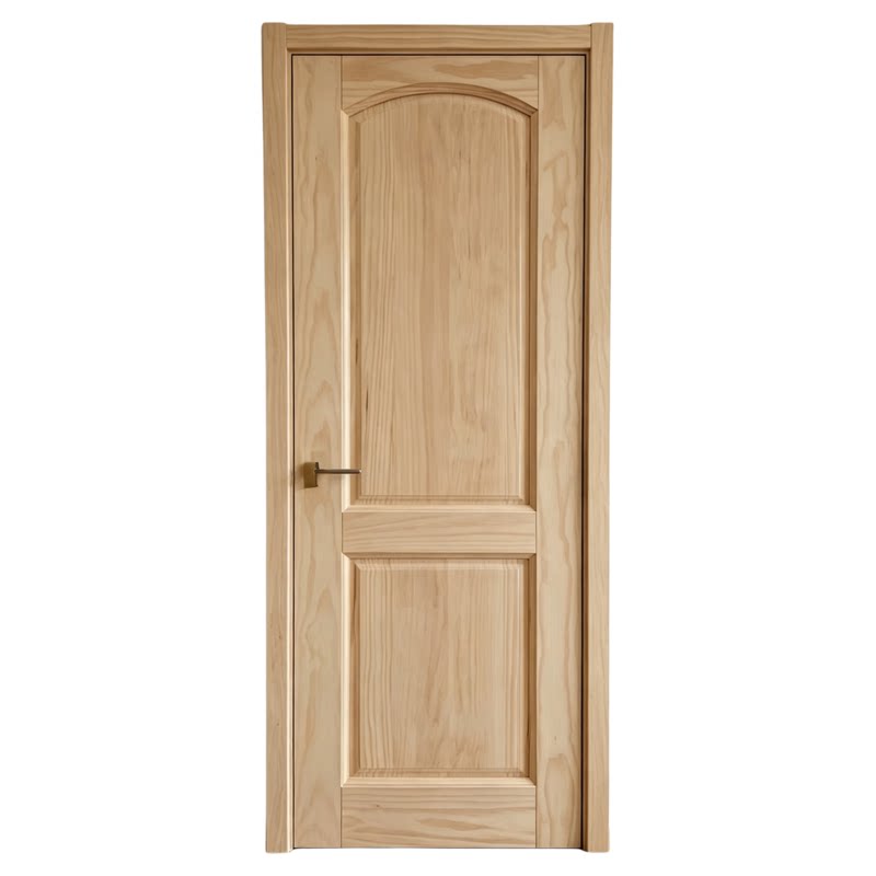 New Zealand pine door red oak door cherry wood door ash wood door solid wood door bedroom door interior door