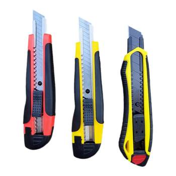 Heavy-duty all-steel black-blade express-coated wallpaper removal knife