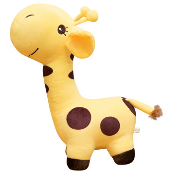 ສີ giraffe plush toy doll sika deer doll rag doll chubby deer ຂອງຂວັນສໍາລັບເດັກຍິງ