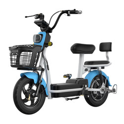 New national standard electric bicycle two-wheeled women's small lithium battery scooter adult small mini battery car free shipping