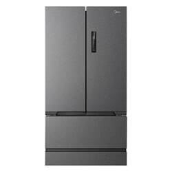 [508 Embedded]Midea Dual-System Ultra-Thin Zero-Insertion French-Style Double-Door Four-Door Large-Capacity Household Refrigerator