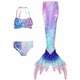 Winter hot spring children's mermaid swimsuit style