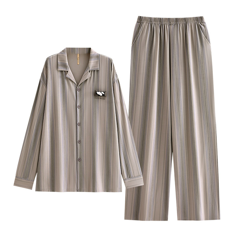 Carrefour men's pure cotton pajamas