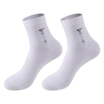 Seven wolfs odorproof sweat-absorbent men's cotton socks