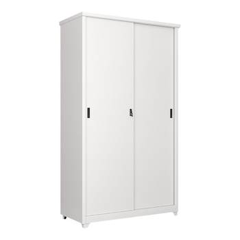 Outdoor thick steel sliding door storage cabinet waterproof and sun protection