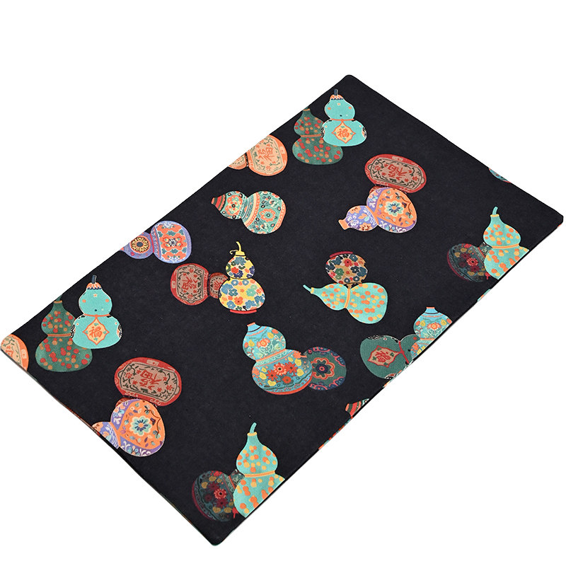 Chinese retro tea mat fabric printed tea table mat