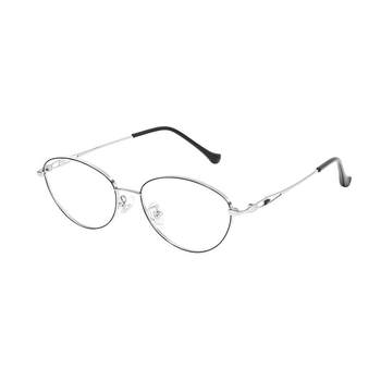 Sagawa gold cat-eye frame anti-blue light glasses for women without makeup, myopia frames can be adjusted to different degrees