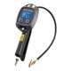 Car tire inflation pressure gauge with digital display of tire pressure
