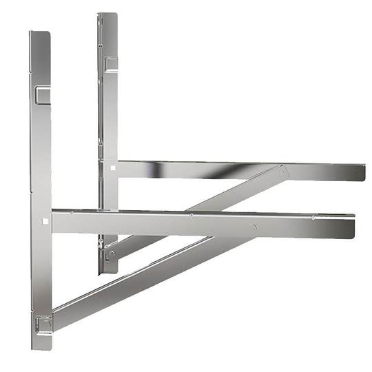 加厚304不锈钢挂空调外机支架适用美的格力海尔等通用1.5/2/3P匹