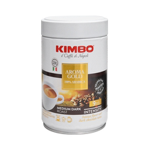 KIMBO imported from Italy freshly ground hand-brewed pure coffee powder Italian fragrant black coffee can 250g non-instant