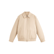 CK Jeans24 early autumn new style womens commuting simple embroidered zipper lapel padded jacket J223569