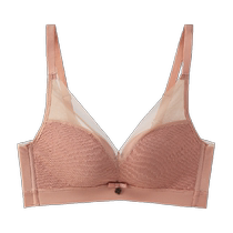 Fenton underwear womens small breasts push-up anti-sagging bra mesh sexy wire-free womens bra