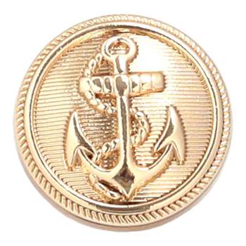 Mustela metal button british style college uniform