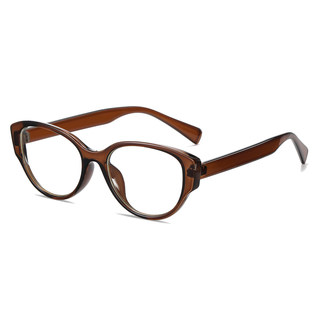 猫眼眼镜女可配度数近视素颜神器方圆脸黑框眼镜框架橘猫框高级感