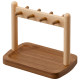 Imported solid wood jewelry storage rack