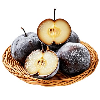 Authentic northeastern frozen pears, sweet and juicy