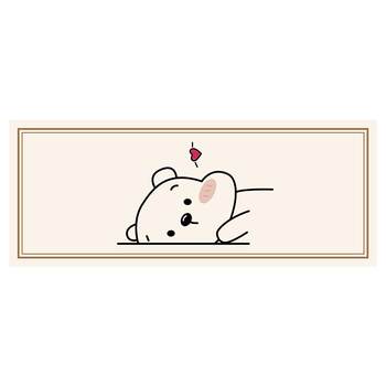 Simple internet celebrity bay window mat ins style master bedroom window sill mat