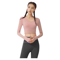 lulu yoga conserved ladies 2024 autumn winter new blouse running professional Prati training sports fitness suit