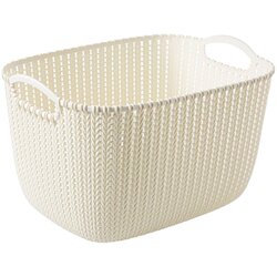 Imitation rattan storage basket Korean version ins desktop storage box plastic basket snack basket sundries storage basket toys