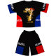 Boys summer short-sleeved suit sports