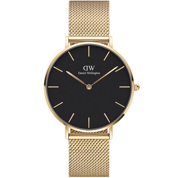 Dw light luxury flowing gold watch women's quartz watch