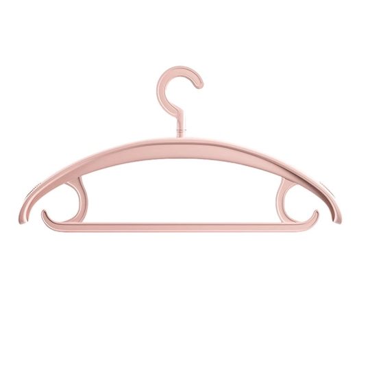 Extra thick, markless wide shoulder hanger