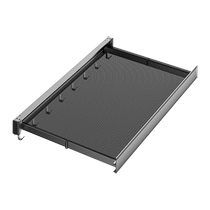 Retractable invisible drying net for balcony multifunctional folding tiled clothes drying net punch-free clothes drying rack sock drying artifact