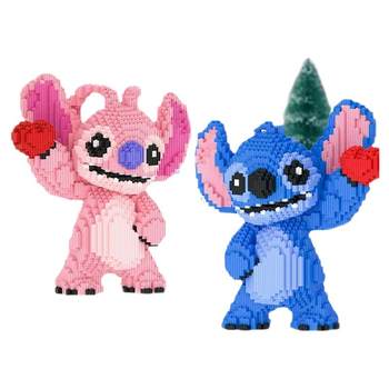 Lilo & Stitch Building Block Puzzle 6-12 Years Old and Above Adult Version Educational Assembly Children's Day Gift Toy