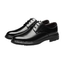 Pull back mens shoes summer breathable genuine leather mens business formal casual shoes suit wedding groom brogue leather shoes