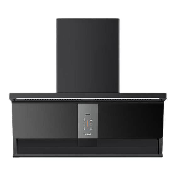 Supor zero-sensing top-side dual-frequency range hood kitchen high-suction smoke machine household smoke exhaust machine MS1pro