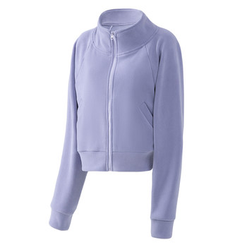 Love Dance Garden Dance Practice Clothes Purple Velvet Dance Tops and Velvet Dance Clothes with Winter Warm Dance Clothes
