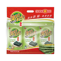 Xizhilang Good Time Iwaki Flavored Seaweed 2g*15 bags of seafood snacks for children ready-to-eat seaweed sushi