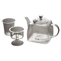 Rongshantang Electrical Glass Tea Kettle Double Liner Black Tea Steaming Tea Kettle Household Electric Ceramic Stove Set Tea Set