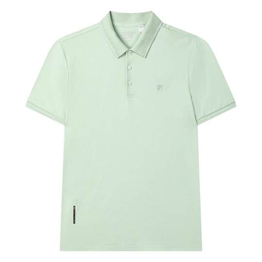 FILA gestricktes Kurzarm-POLOshirt