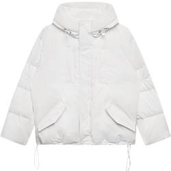 GXG Outlet 22 ປີຜູ້ຊາຍ trendy ສອງສີສາມຫຼັກຖານ hooded non-detachable ສັ້ນລົງ jacket ຜູ້ຊາຍລະດູຫນາວແບບໃຫມ່