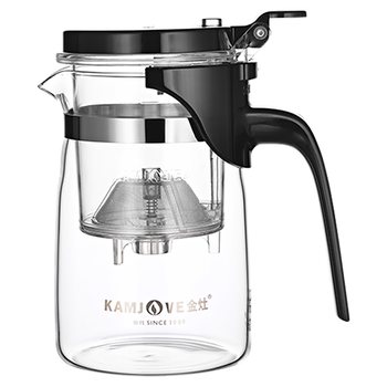 Jinzao elegant cup heat-resistant glass household tea ceremony cup