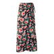 Floral half-length skirt summer lace-up bohemian skirt