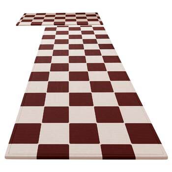 French tile kitchen floor mat