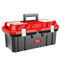 Delixi Tool Box Reservation Box Home Hand -up Hardware Large Car Industrial Grade Multifunctional Multifunctional Tool Box