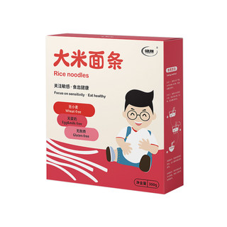 健稚大米面条敏孩无小麦无麸质面条易煮多口味送婴幼儿宝宝食谱