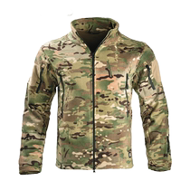 Hanye camouflage clothing mens outdoor polar fleece fleece camouflage sweatshirt jacket jacket liner CP camouflage